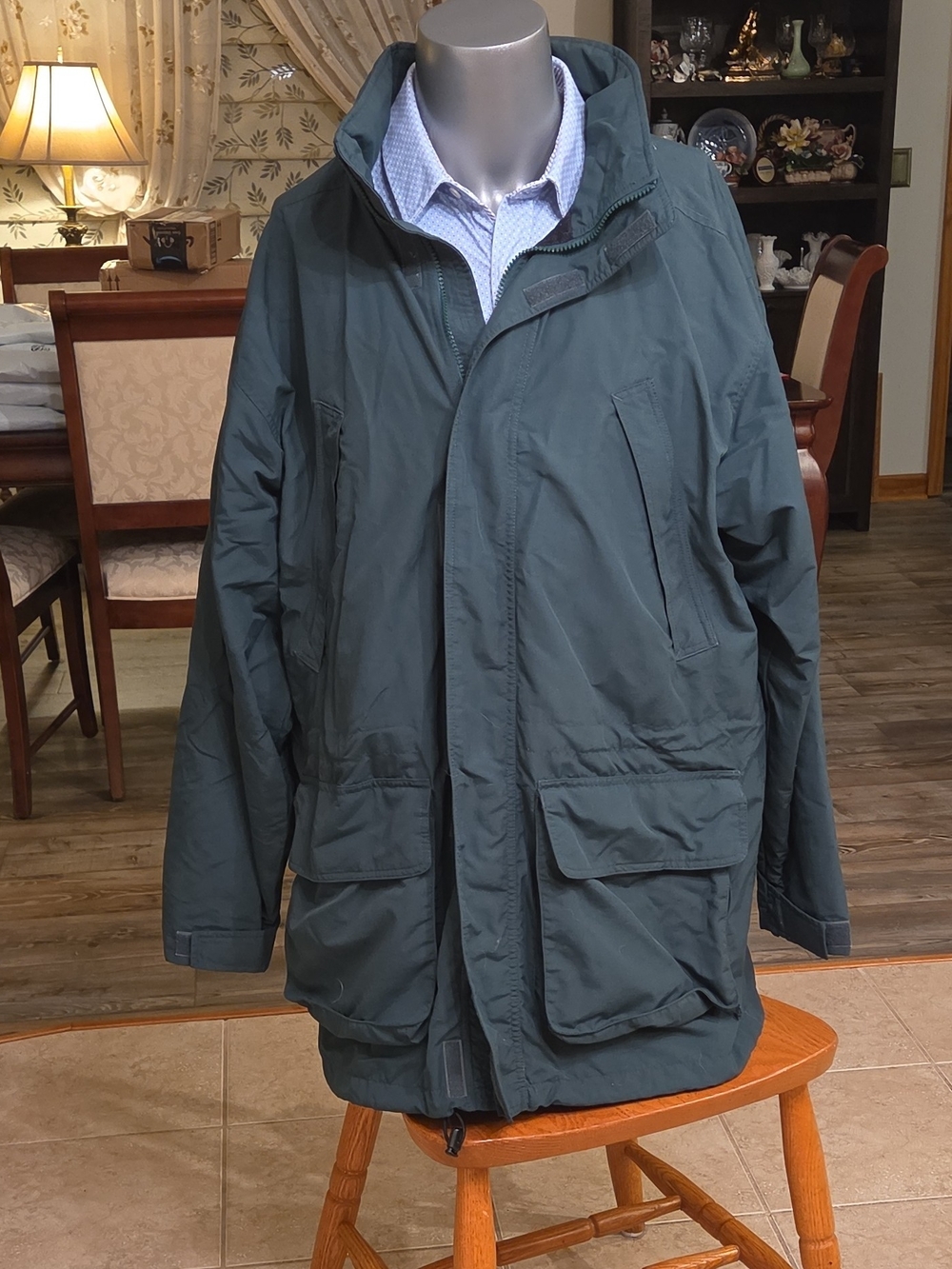 Lands' End Men's Forest Green Field Jacket